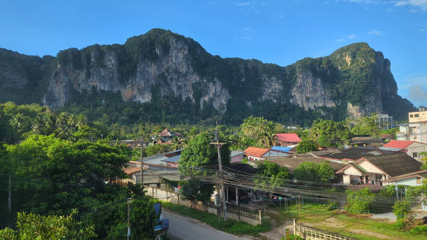 View From My Hotel - Krabi, Thailand