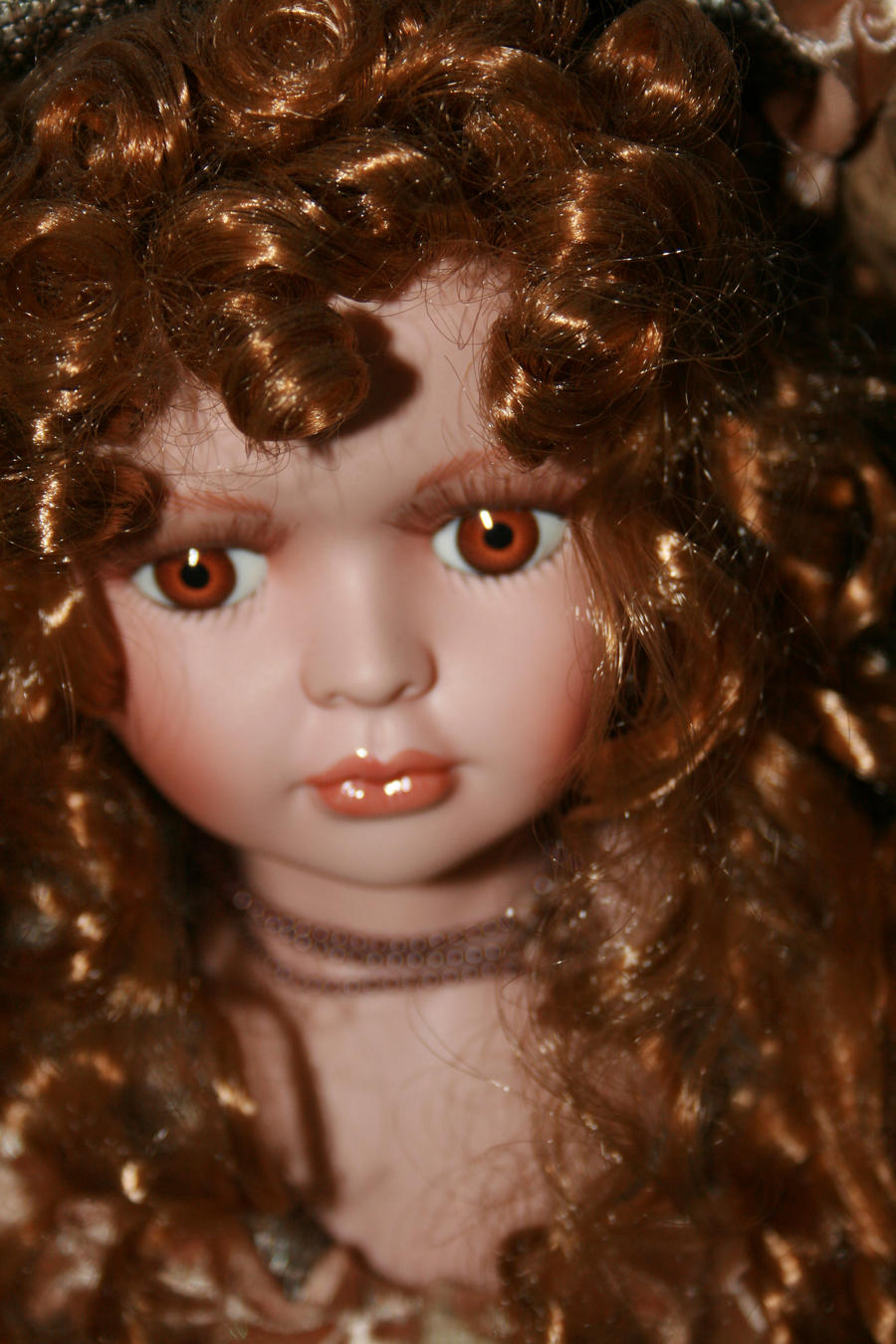 Doll in porcellain