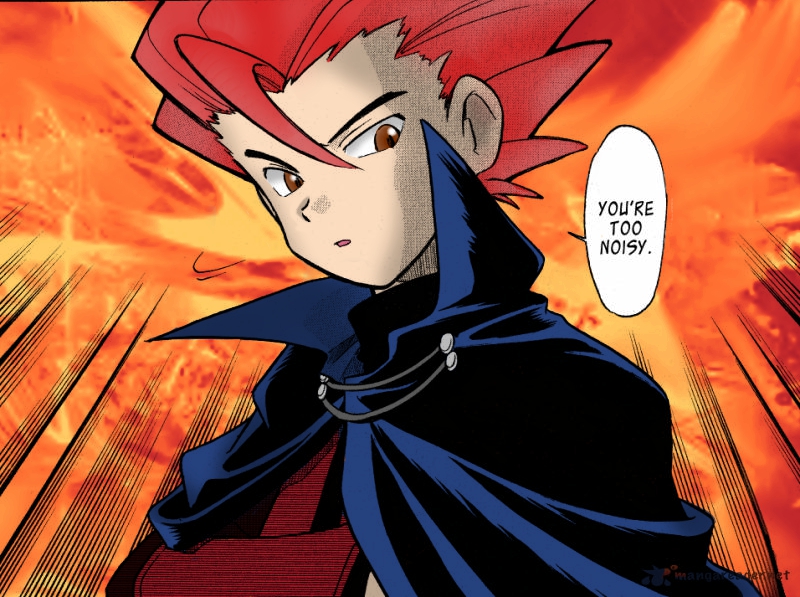 Pokemon Adventures Lance's debut by Yoshica on DeviantArt