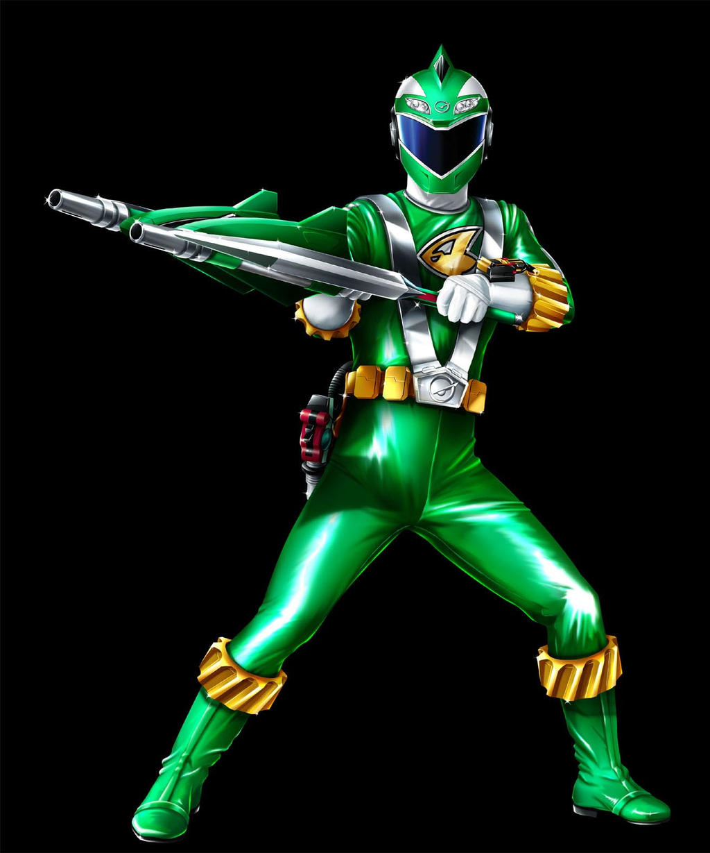 POWER RANGERS RPM - GREEN RANGER