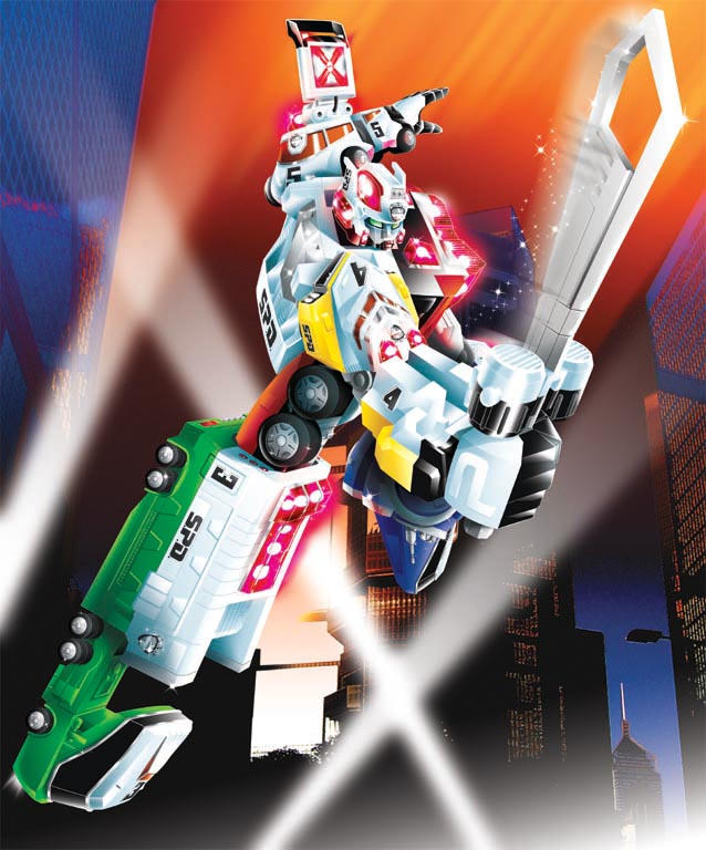 POWER RANGERS SPD - DELTA MEGAZORD by DXPRO on DeviantArt