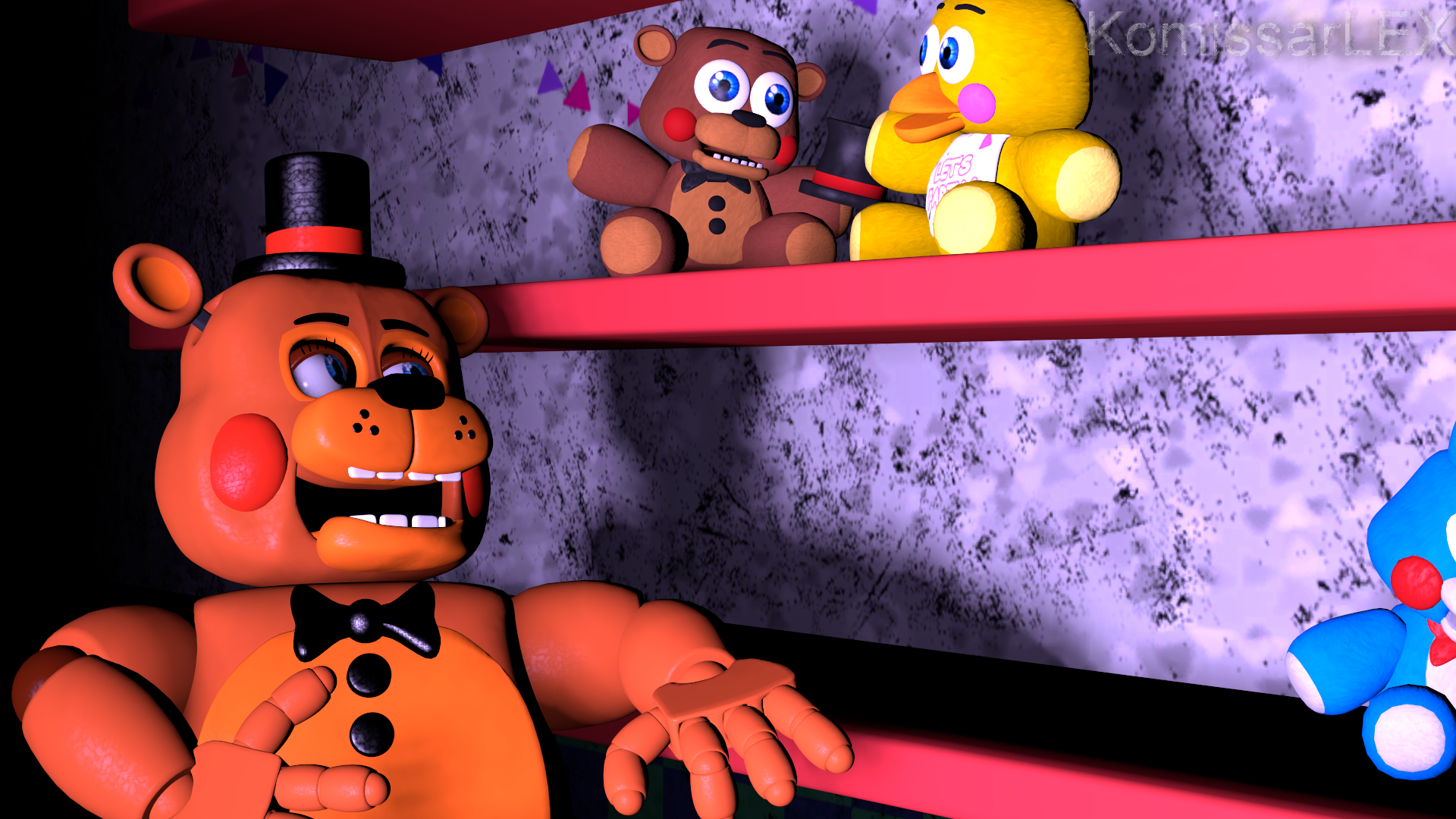 FNAF World Nightmare Animatronics by chicafreddy32 on DeviantArt