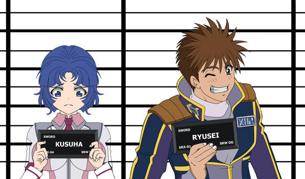 Ryusei and Kusuha Mugshot 