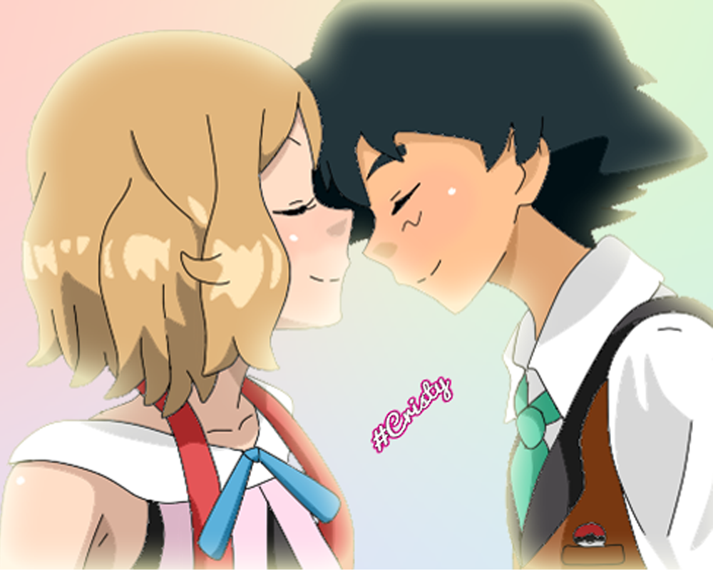 SatoSere - Ash and Serena