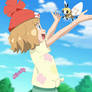 Serena and Ribombee