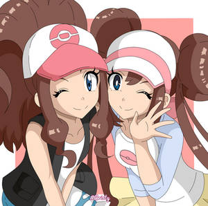 Hilda/ Touko and Rosa/ Mei