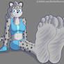 Nicole the snow leopard (commission)