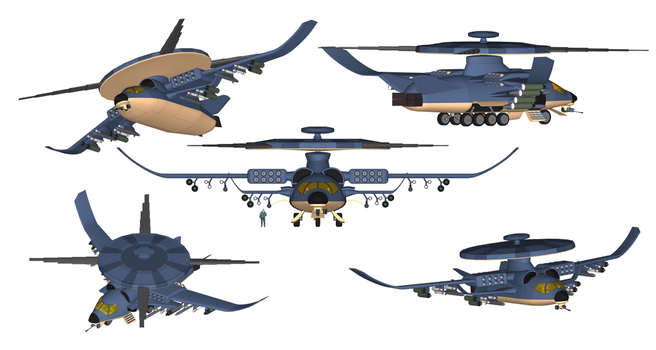 TU-1223 Junxie ku  Attack Gyrodyne