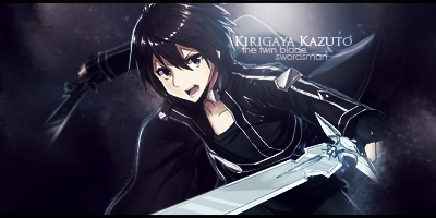 Kirigaya Kazuto 00 Signature