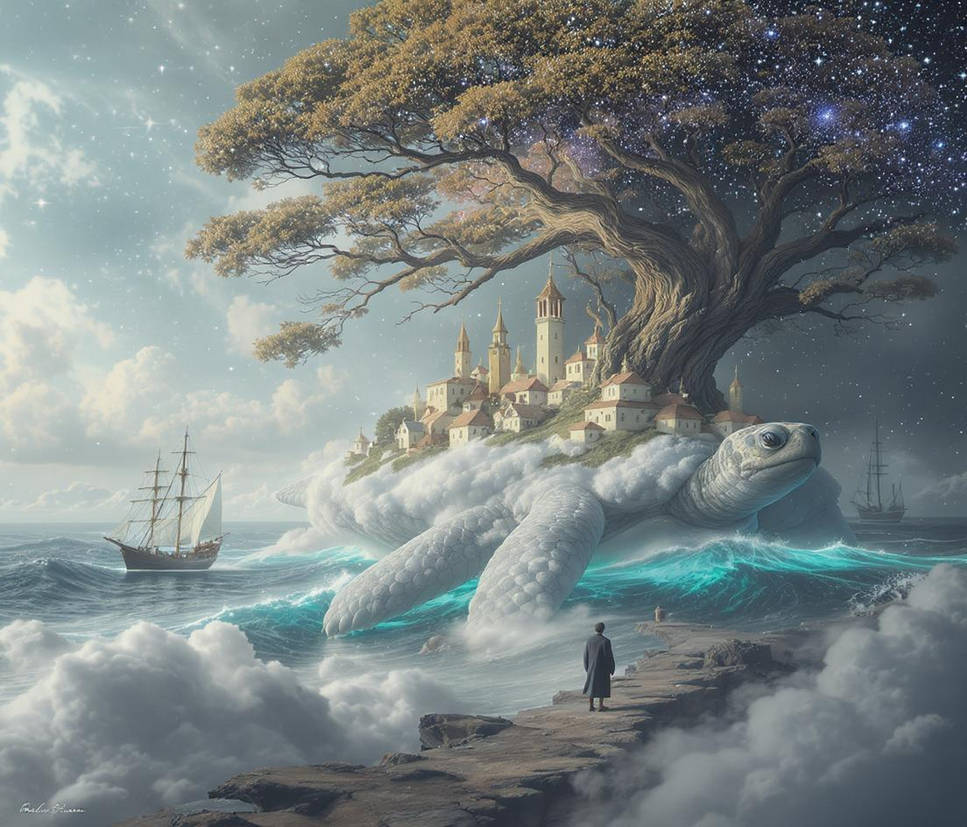 OpenArt-Cosmic Turtle Castle 012 by ENS-Creativ on DeviantArt