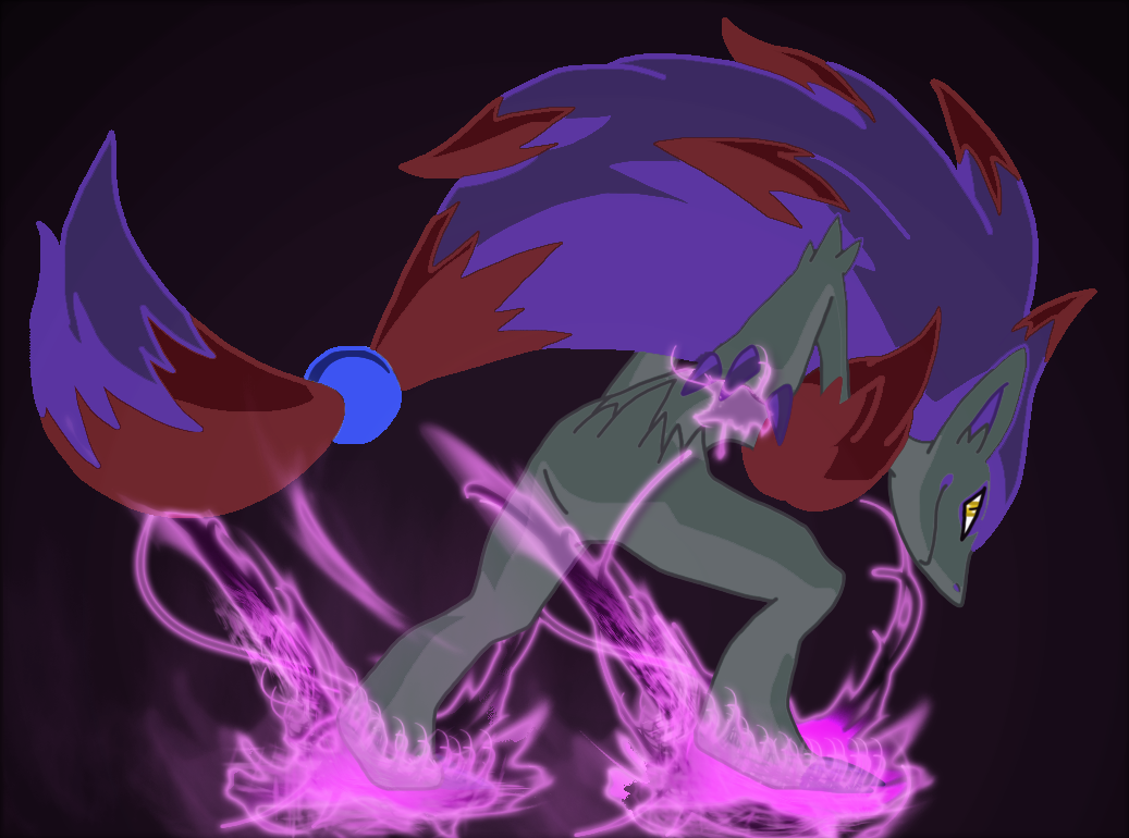 Zoroark Wallpaper 01 - Detail by Ymeisnot on DeviantArt