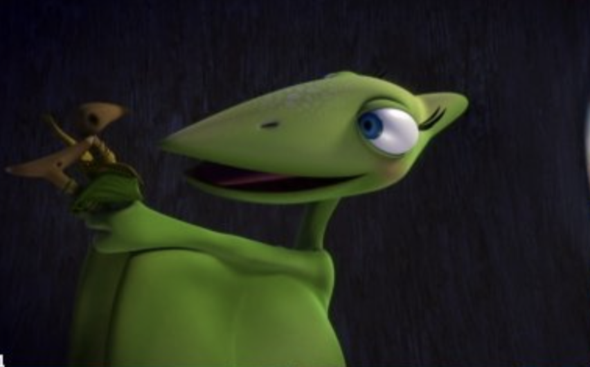 Dinosaur train tiny's tiny top doll