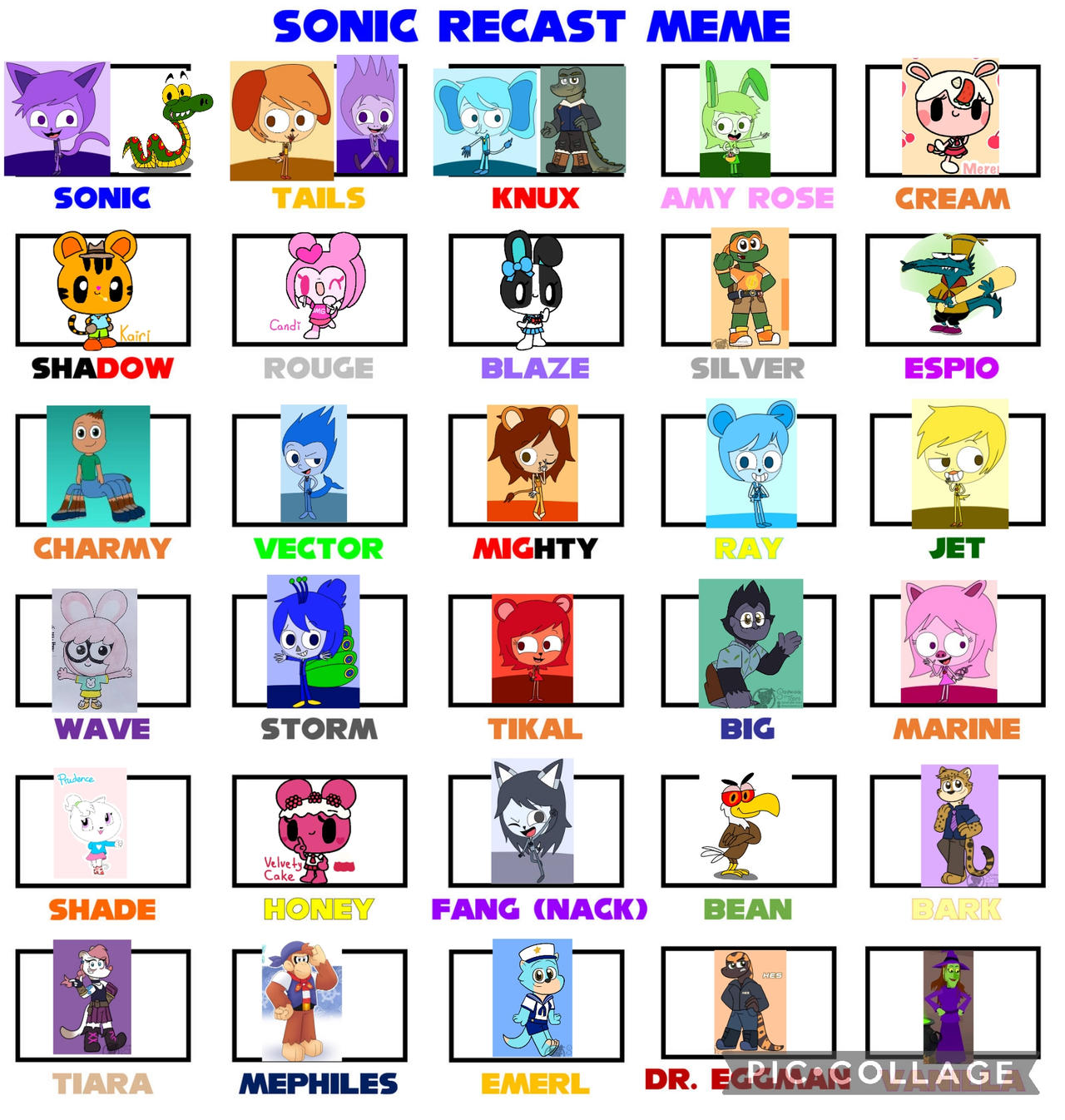 Recast Deviantart Sonic Recast Meme by edselense on DeviantArt