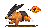 Tepig Sprite - Flame Charge