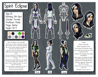 Spirit Eclipse Reference Sheet