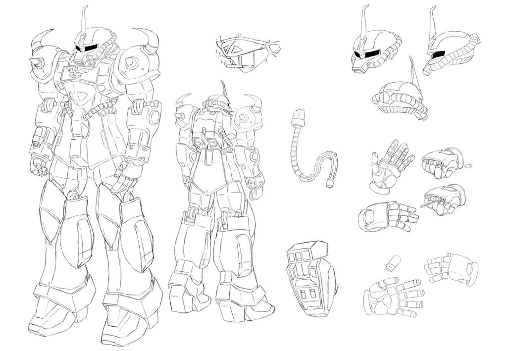 Gouf Ramba Ral Custom by Lockon5500 on DeviantArt