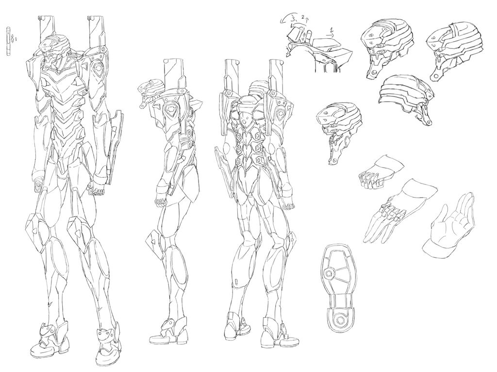 Eva Unit 02 by Lockon5500 on DeviantArt