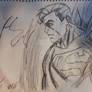 SUPERMAN drawing 