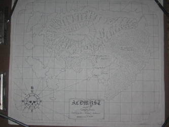 Sea Chart of Aldmyst Island