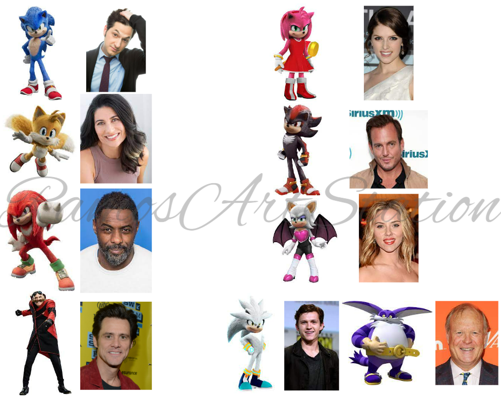 My Sonic Movie cast by RamosArtStation on DeviantArt