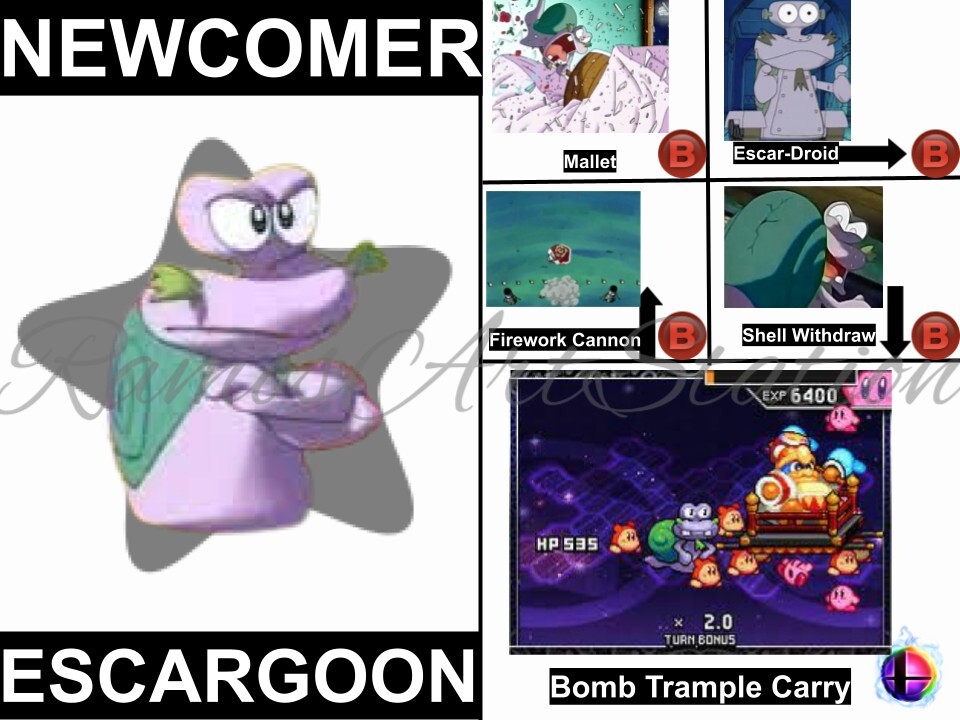 Escargoon Smash Bros moveset by RamosArtStation on DeviantArt