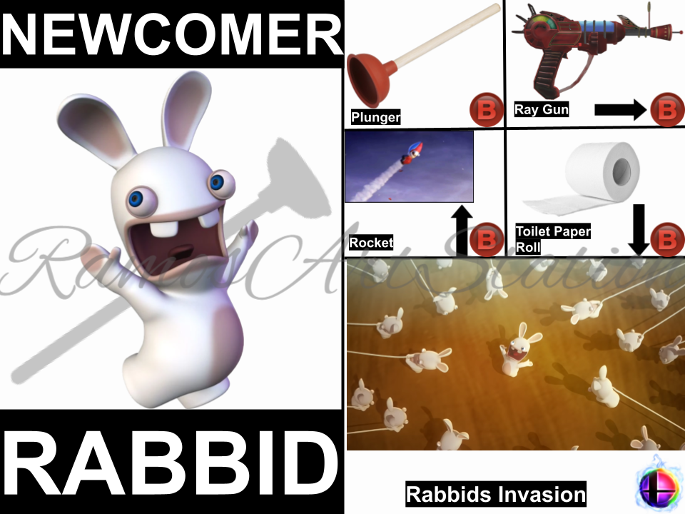 Rabbid Smash Bros Moveset by RamosArtStation on DeviantArt
