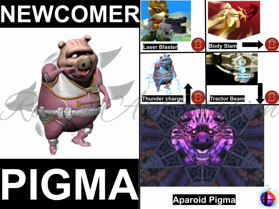 Pigma Smash Bros Moveset by RamosArtStation on DeviantArt