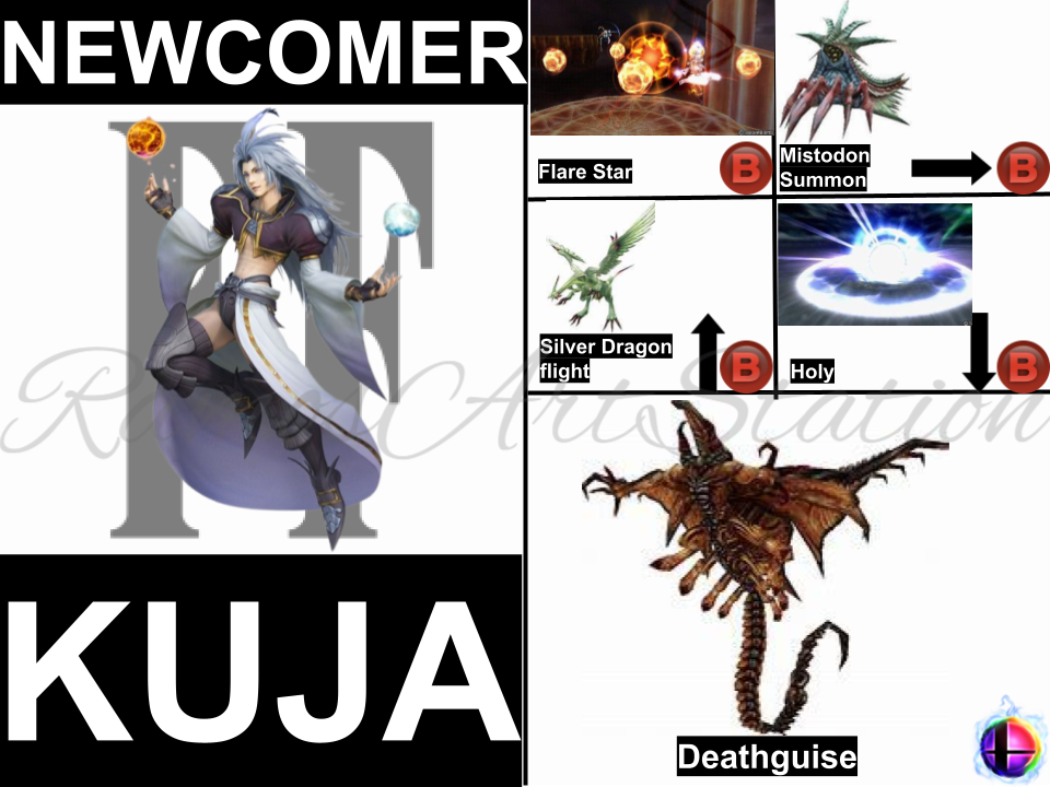 Kuja Shells Kuja Smash Bros Moveset by RamosArtStation on DeviantArt