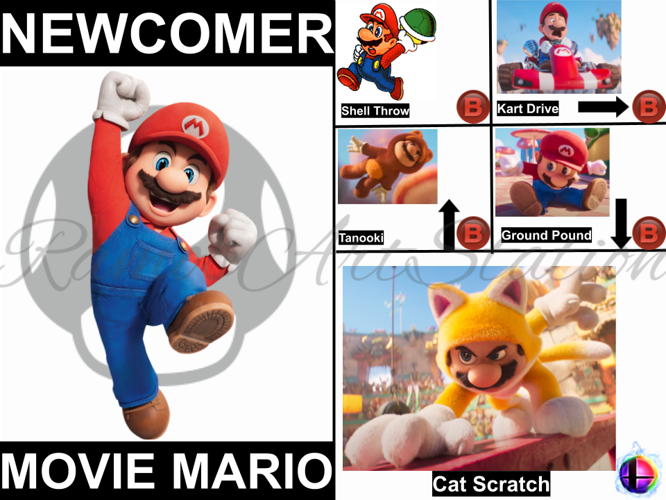 Ssb Move Set Movie Mario Smash Bros Moveset by RamosArtStation on DeviantArt