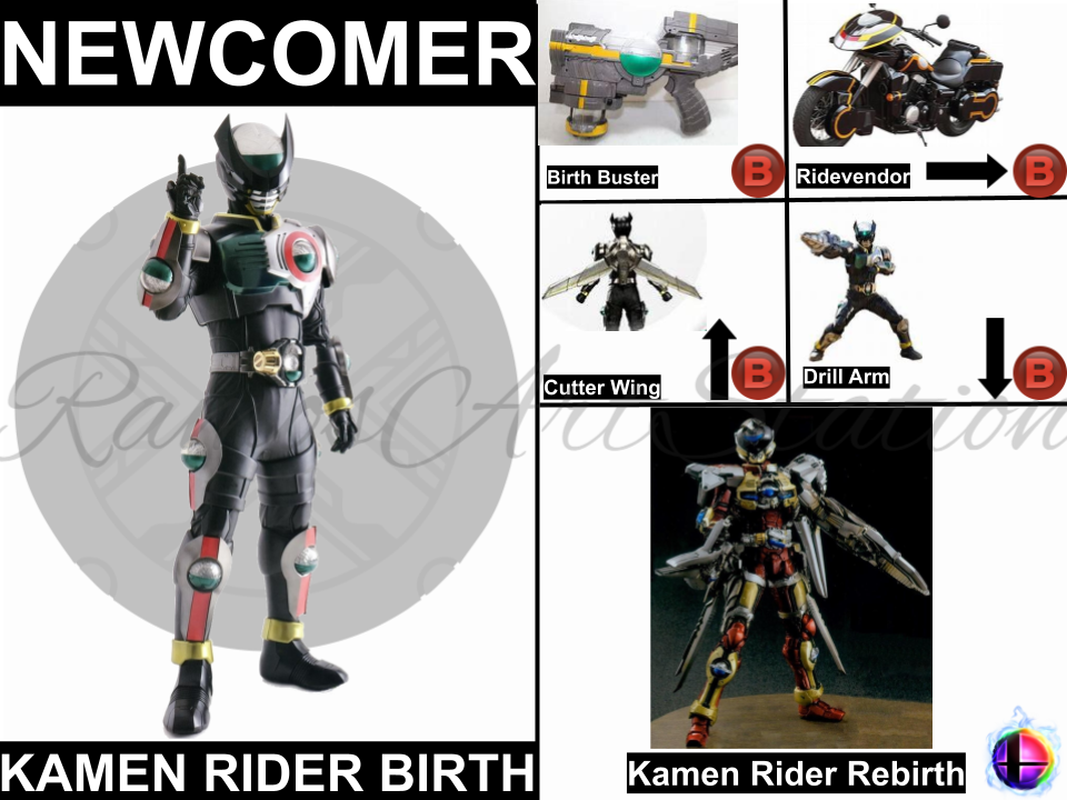 Masked Rider Birth Forms Kamen Rider Birth Smash Bros Moveset by RamosArtStation on DeviantArt