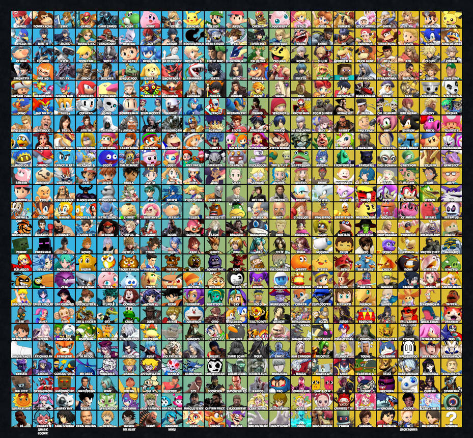 Custom Smash Roster Update 4 by RamosArtStation on DeviantArt