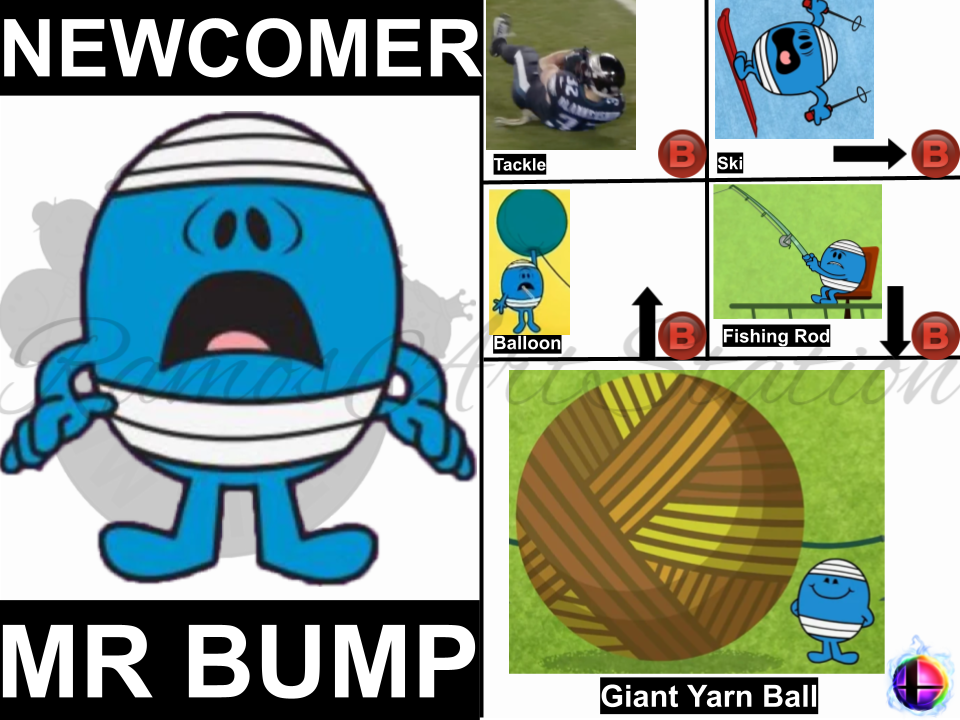 Mr Bump Smash Bros Moveset by RamosArtStation on DeviantArt