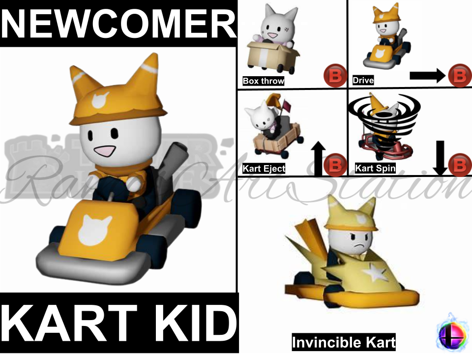 Using All the Cat Characters in Smash Karts 