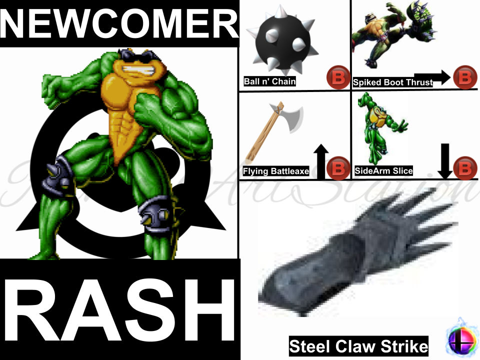 Rash Smash Bros Moveset by RamosArtStation on DeviantArt