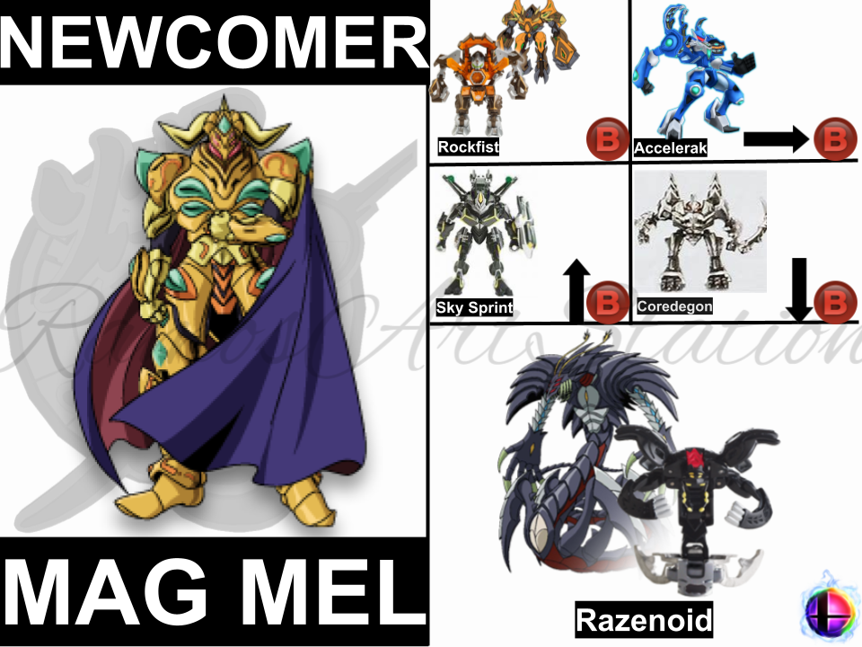 Mag Mel Smash Bros Moveset by RamosArtStation on DeviantArt