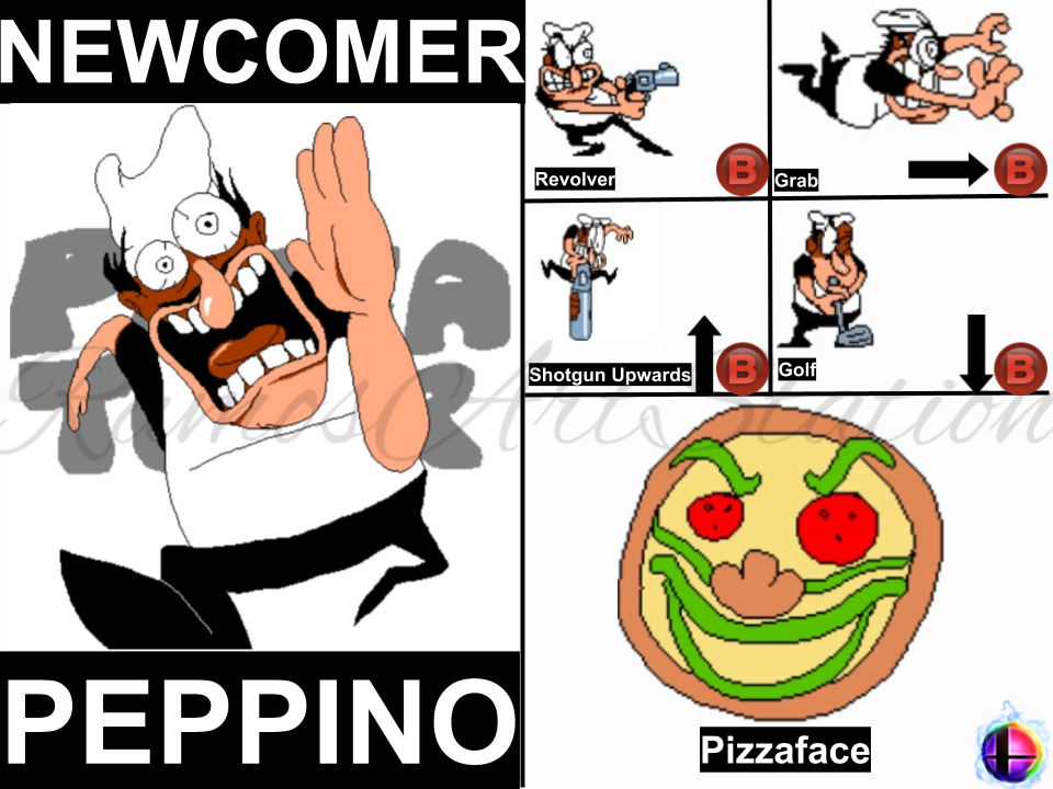 What If Peppino (Pizza Tower) was in Smash? (Move-set #74)