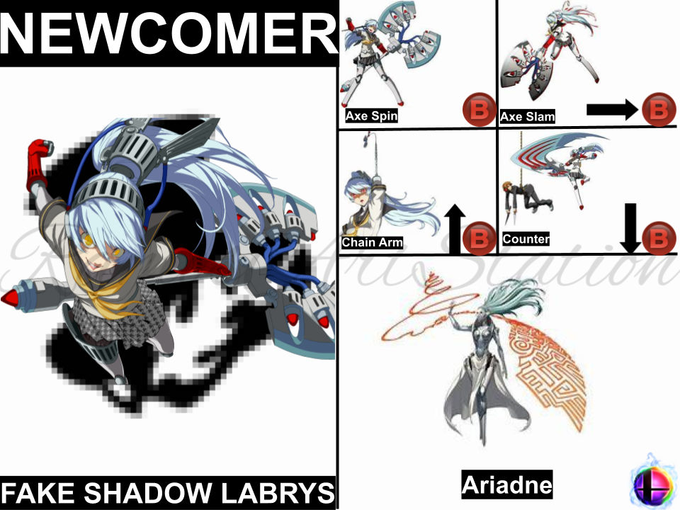 Shadow Labrys Meme Fake Shadow Labrys Smash Bros Moveset by RamosArtStation on DeviantArt