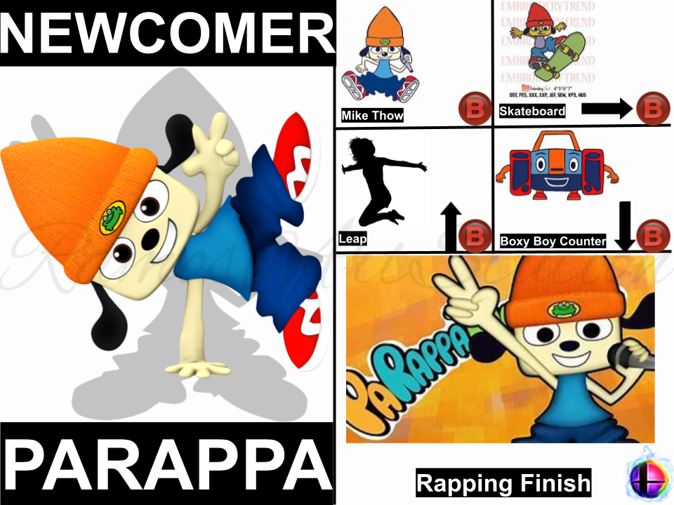 Parappa Pool Parappa Smash Bros Moveset by RamosArtStation on DeviantArt