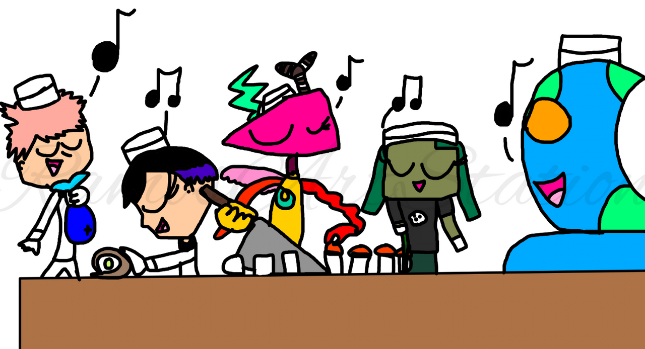 Singing Sushi Chefs by RamosArtStation on DeviantArt