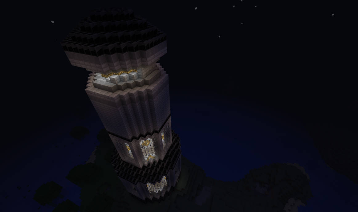 Minecraft Revolving lighthouse by ARTIMUS-MK9 on DeviantArt