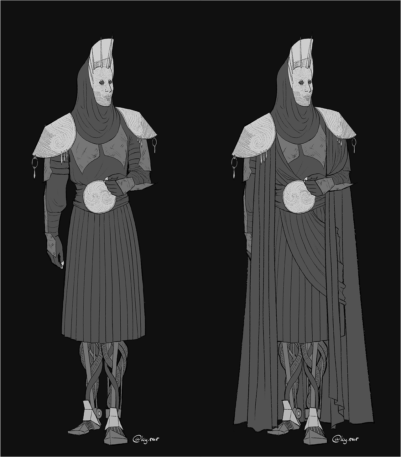 Sith Under Robe Dramatic Sith Robes by ky-rar on DeviantArt