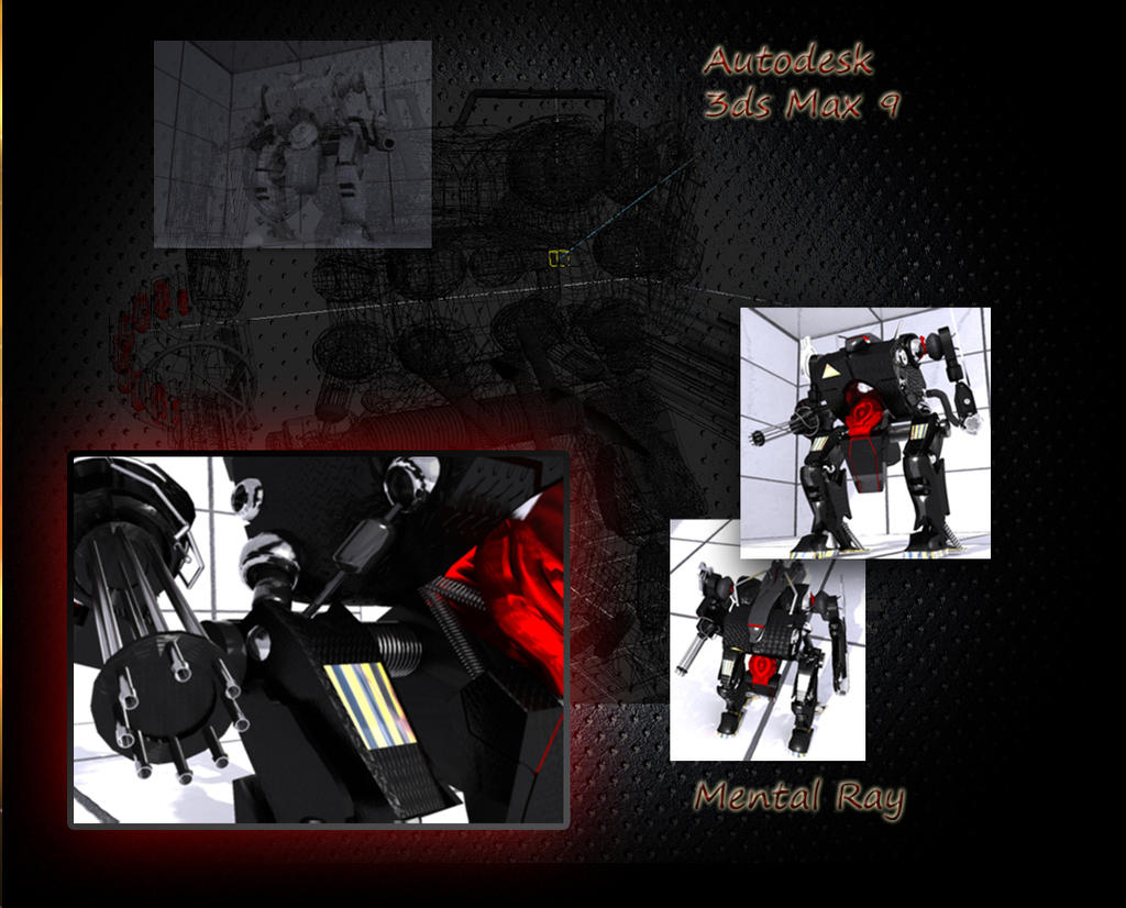 Mech Render Composite by mclair on DeviantArt