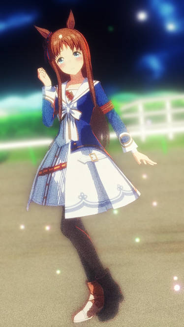 Grass Wonder MMD commision Uma Musume