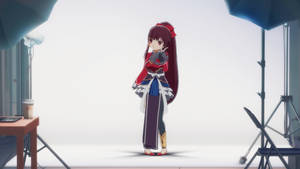 Tsukuyo Default Costume Model Commission