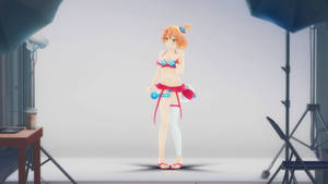 Freyja Swimsuit Costume Model Commission