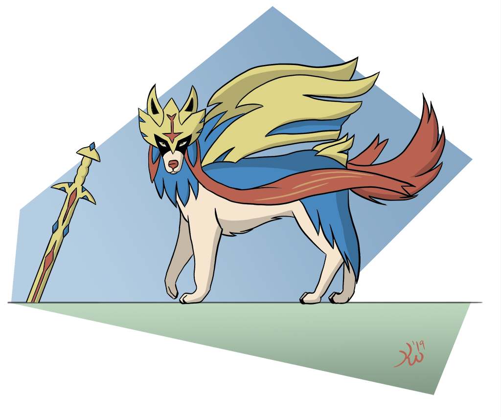 Zamazenta ( Crowned Shield ) by DarkraiLady on DeviantArt