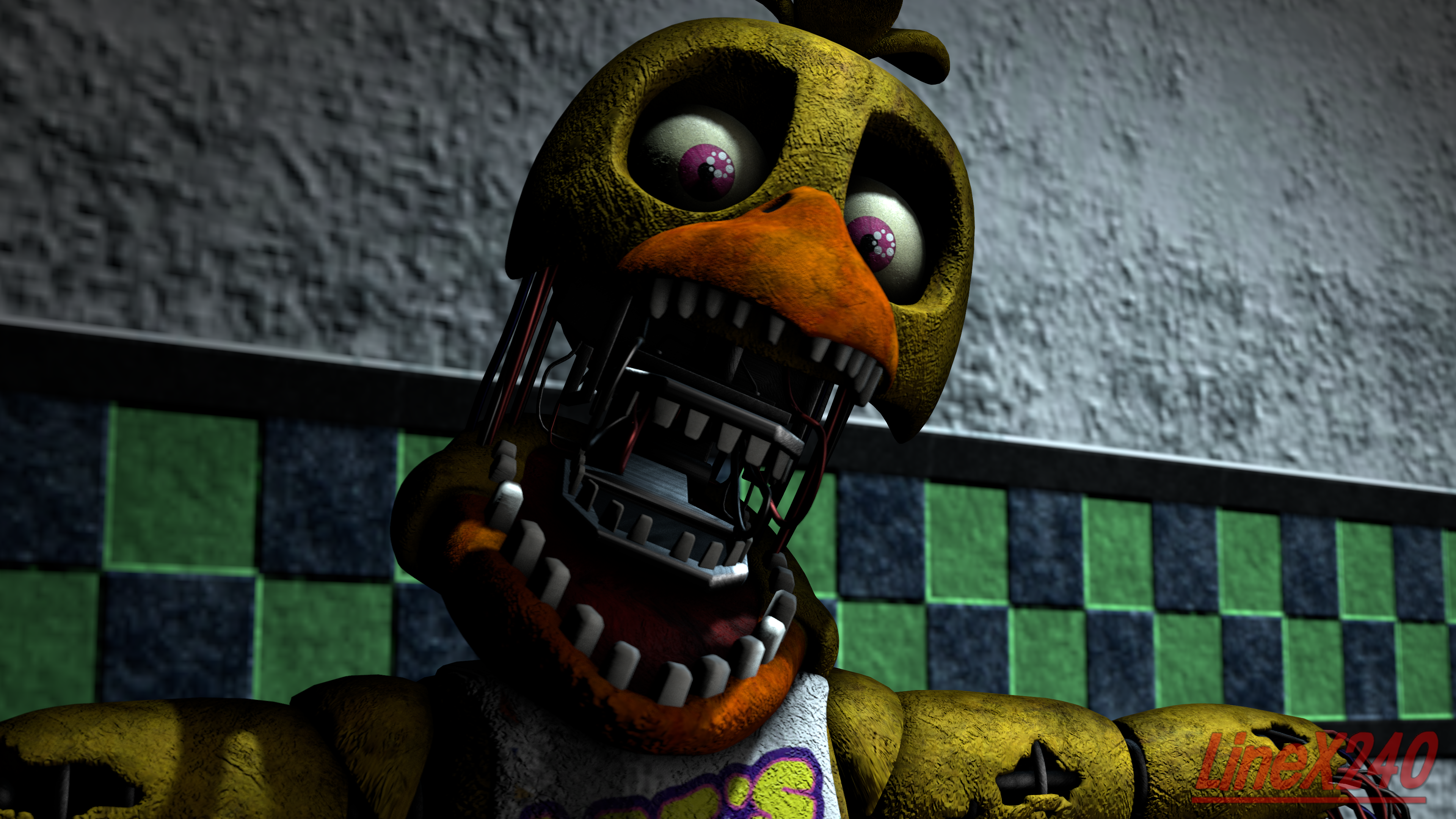 UCN Stylized Withered Chica by SlendyMann264 on DeviantArt