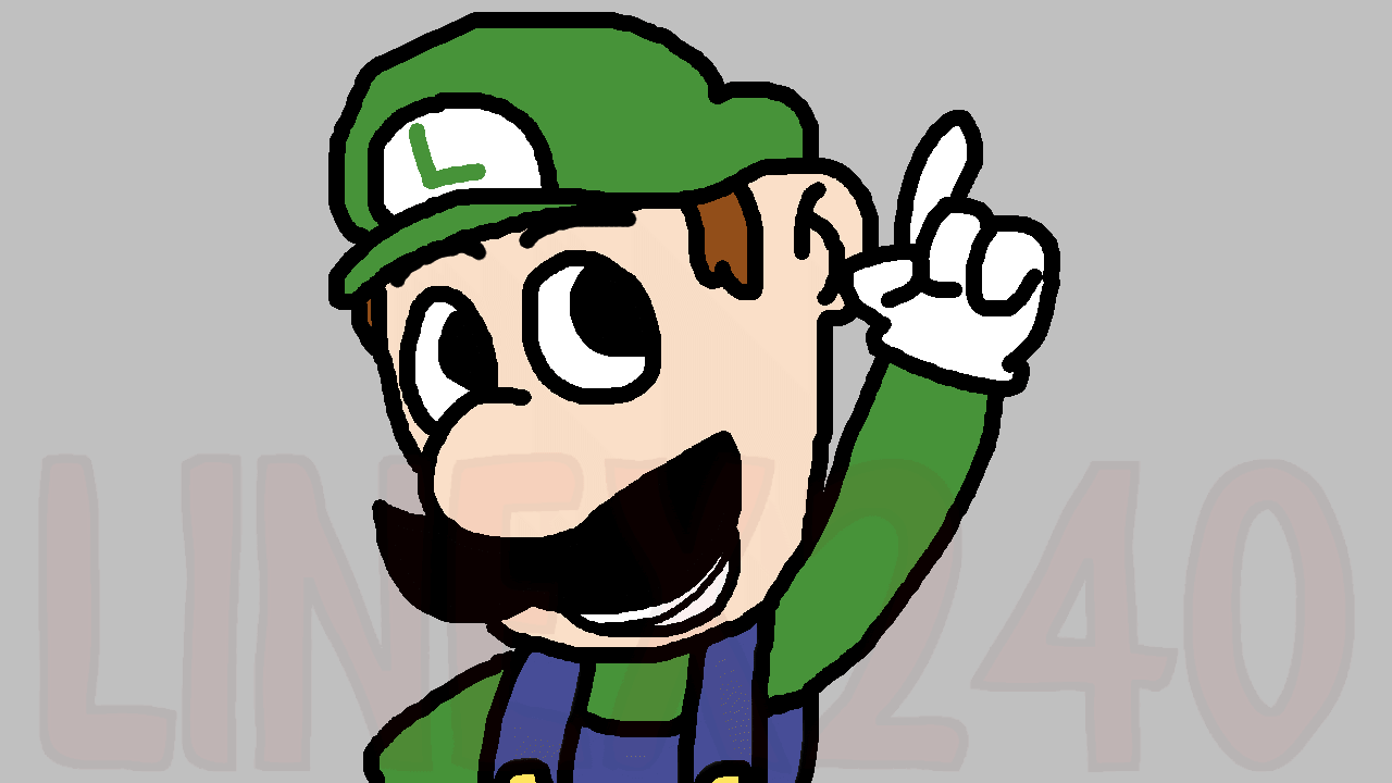 Luigi Number One by LineX240 on DeviantArt Luigi Number One by LineX240 on DeviantArt
