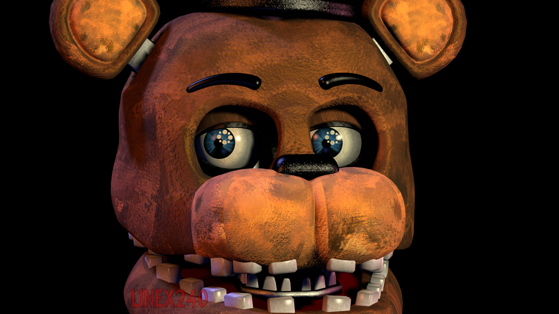 C4D/FNaF) FNaF 2  Withered Freddy Jumpscare by fnafandmore001 on DeviantArt