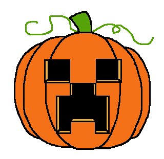 Free: Minecraft Video game Pumpkin Jack-o\'-lantern Creeper, Minecraft  transparent background PNG clipart 